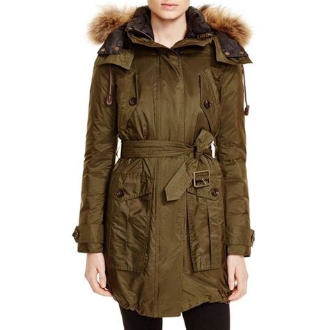 burberry brit chevrington parka|Burberry cashmere cape coat.